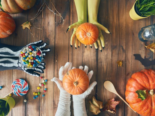 making halloween memories