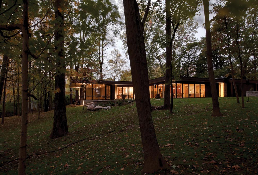 A House In The Woods Living Magazine